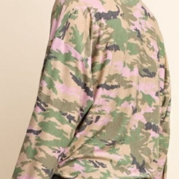 ‎Soft Lightweight Camo Bomber Jacket - Picture 10 of 16